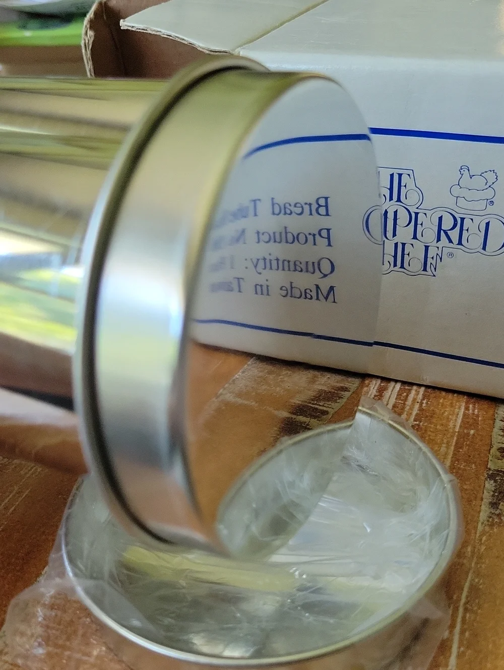 The Pampered Chef Valtrompia Bread Tube With Recipe & Instruction Book - VTG